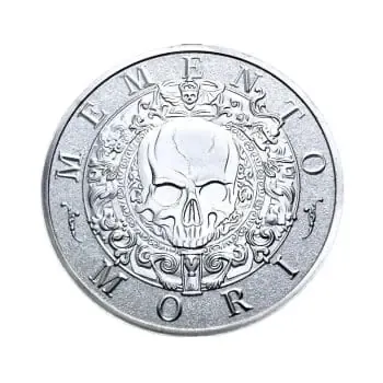 All-metal antique coin example