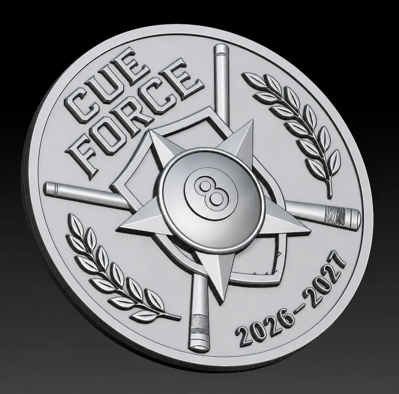 Cue Force front sculpted relief angle