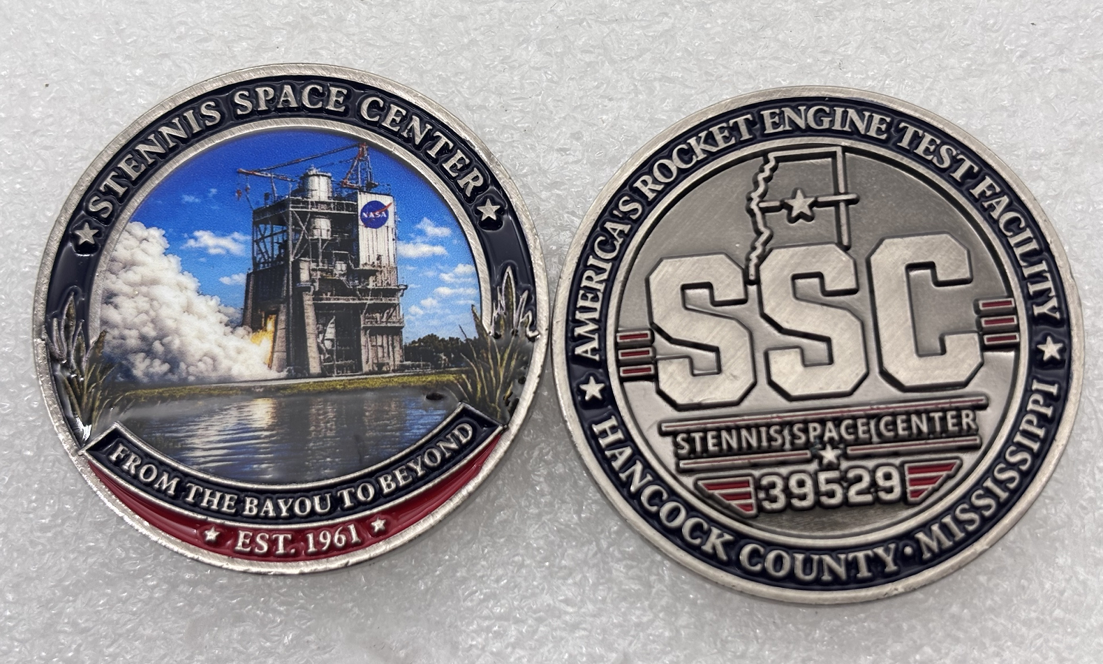 SSC Center coin proof