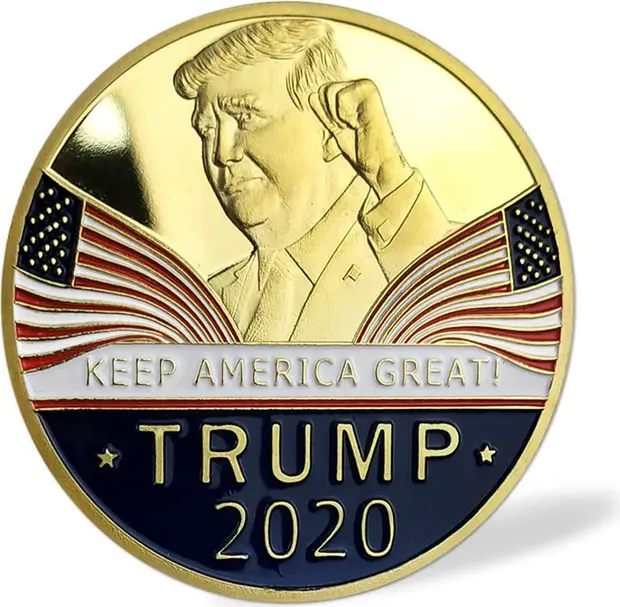 2020 Donald Trump Keep America Great Eagle Coin